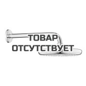 Верхний душ GROHE Tempesta 210 с душевым кронштейном 286 мм, расход 9,5 л/мин, хром 