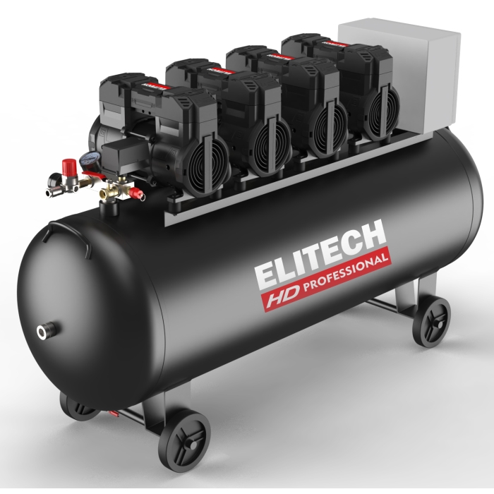 Компрессор безмасляный ELITECH HD ACF 1200-200S