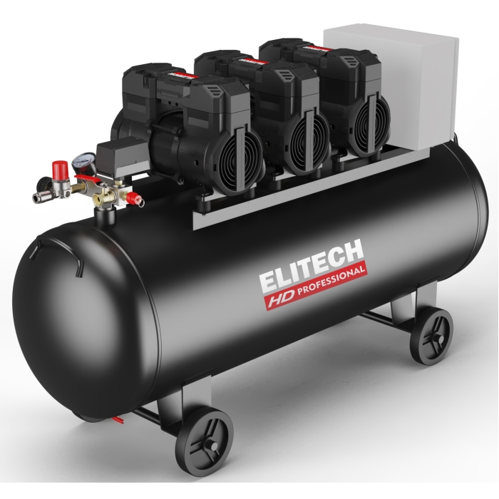 Компрессор безмасляный ELITECH HD ACF 900-200S