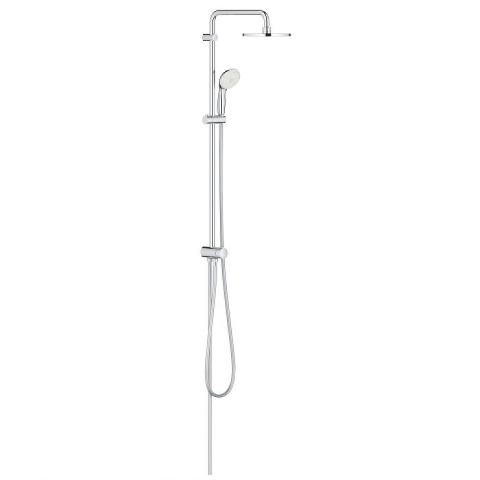 Душевая система GROHE New Tempesta 200 с переключателем (без смесителя), хром 