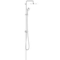 Душевая система Flex наружного монтажа с переключателем, GROHE New Tempesta Cosmopolitan 200, хром