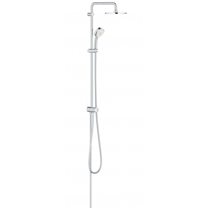 Душевая система Flex наружного монтажа с переключателем, GROHE New Tempesta Cosmopolitan 200, хром