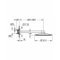 Верхний душ GROHE Rainshower SmartActive 310, темный графит матовый 