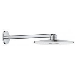 Верхний душ GROHE Rainshower 310 SmartActive с душевым кронштейном 430 мм, 2 режима струи, белая луна 