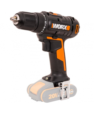 Дрель-шуруповерт WORX WX108 20V 45Нм аккумуляторная