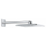 Верхний душ и душевой кронштейн 430 мм., GROHE Rainshower SmartActive 310 Cube, 2 режима струи, хром