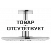 Верхний душ GROHE Rainshower 310 SmartActive Cube с душевым кронштейном 142 мм, 2 режима струи, белая луна 