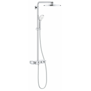 Душевая система с термостатом для настенного монтажа, GROHE Euphoria SmartControl System 310 Duo, хром