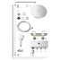 Душевая система с термостатом для настенного монтажа, GROHE Euphoria SmartControl System 310 Duo, хром