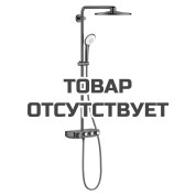 Душевая система с термостатом GROHE Euphoria SmartControl 310 DUO, темный графит глянец 