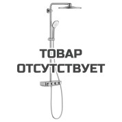 Душевая система с термостатом GROHE Euphoria SmartControl 310 DUO, суперсталь 