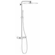 Душевая система с термостатом для настенного монтажа, GROHE Euphoria SmartControl 310 DUO Cube, хром 