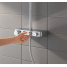 Душевая система с термостатом для настенного монтажа, GROHE Euphoria SmartControl 310 DUO Cube, хром 