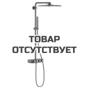 Душевая система GROHE Euphoria SmartControl System 310 Cube Duo с термостатом для настенного монтажа, темный графит матовый 