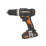 Дрель-шуруповерт ударная WORX WX370 20V 50Нм аккумуляторная