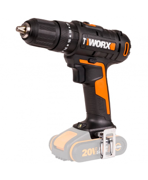 Дрель-шуруповерт ударная WORX WX370 20V 50Нм аккумуляторная