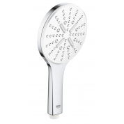 Ручной душ GROHE Rainshower SmartActive 130, 3 вида струй, белая луна 
