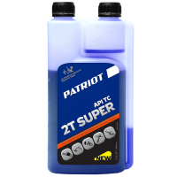 Масло 2-х тактное полусинтетическое дозаторное Patriot Super Active