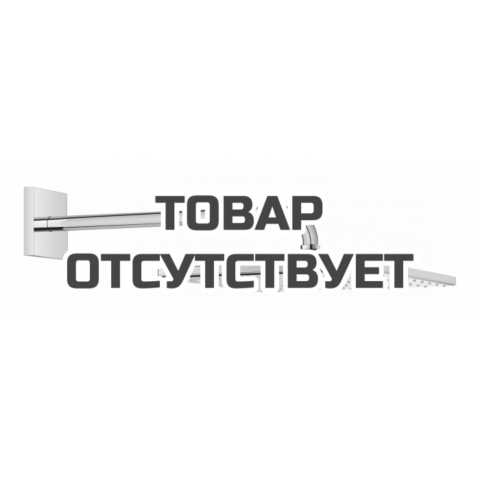 Верхний душ с душевым кронштейном 422 мм, 1 режим струи, GROHE Rainshower Mono 310 Cube, хром