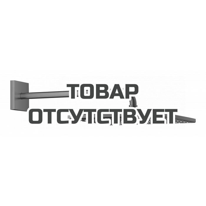 Верхний душ GROHE Rainshower Mono 310 Cube, темный графит матовый 