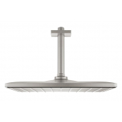 Набор: верхний душ GROHE Rainshower 310 Mono , квадратный, 1 режим струи, 9.5 л/мин и потолочный душевой кронштейн 142 мм, суперсталь 
