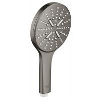 Ручной душ GROHE Rainshower SmartActive 130, 3 вида струй, темный графит матовый 