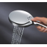 Ручной душ GROHE Rainshower SmartActive 130, 3 вида струй, белая луна 