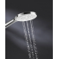 Ручной душ GROHE Rainshower SmartActive 130, 3 вида струй, белая луна 
