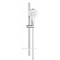 Душевой гарнитур GROHE Rainshower SmartActive 130, 3 вида струй, белая луна 