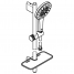 Душевой гарнитур GROHE Rainshower SmartActive 130, 3 вида струй, хром 