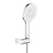 Душевой набор GROHE Rainshower SmartActive 130, 3 вида струй, белая луна 