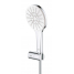 Душевой набор GROHE Rainshower SmartActive 130, 3 вида струй, белая луна 