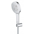 Душевой набор GROHE Rainshower SmartActive 130, 3 вида струй, хром 