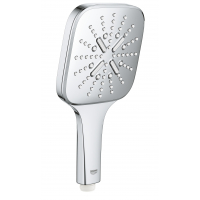 Ручной душ, 3 вида струй, GROHE Rainshower SmartActive 130 Cube, хром