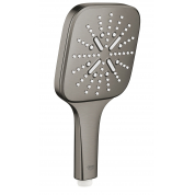 Ручной душ GROHE Rainshower SmartActive 130 Cube, темный графит матовый 