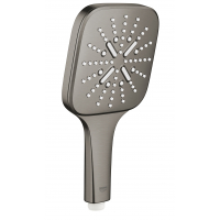 Ручной душ GROHE Rainshower SmartActive 130 Cube, темный графит матовый 