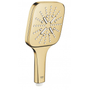Ручной душ GROHE Rainshower SmartActive 130 Cube, 3 вида струй, холодный рассвет матовый (26582GN0)