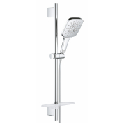 Душевой гарнитур GROHE Rainshower SmartActive 130 Cube, 3 вида струй, хром 