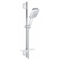 Душевой гарнитур GROHE Rainshower SmartActive 130 Cube, 3 вида струй, хром 