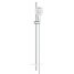 Душевой гарнитур GROHE Rainshower SmartActive 130 Cube, 3 вида струй, белая луна 