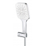 Душевой набор GROHE Rainshower SmartActive 130 Cube, 3 вида струй, белая луна 