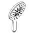 Ручной душ GROHE Rainshower SmartActive 150, 3 вида струй, 9,5 л/мин, хром 