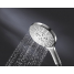 Ручной душ GROHE Rainshower SmartActive 150, 3 вида струй, 9,5 л/мин, хром 