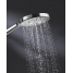Ручной душ GROHE Rainshower SmartActive 150, 3 вида струй, 9,5 л/мин, хром 