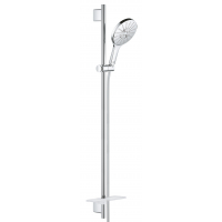 Душевой гарнитур, 3 вида струй, GROHE Rainshower SmartActive 150, хром