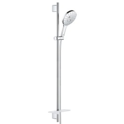 Душевой гарнитур, 3 вида струй, GROHE Rainshower SmartActive 150, хром