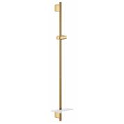 Душевая штанга GROHE RainShower SmartActive с полочкой, 900 мм, холодный рассвет глянец 