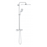 Душевая система с термостатом для настенного монтажа, GROHE Rainshower SmartActive 310, хром