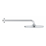 Верхний душ GROHE Tempesta 250, круглый + Душевой кронштейн 380 мм, хром 