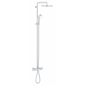 Душевая система с термостатом для ванны, настенный монтаж, GROHE Tempesta Cosmopolitan System 250, хром